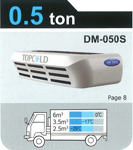 TOPCOLD / DM-050S / Truck Refrigeration Un...